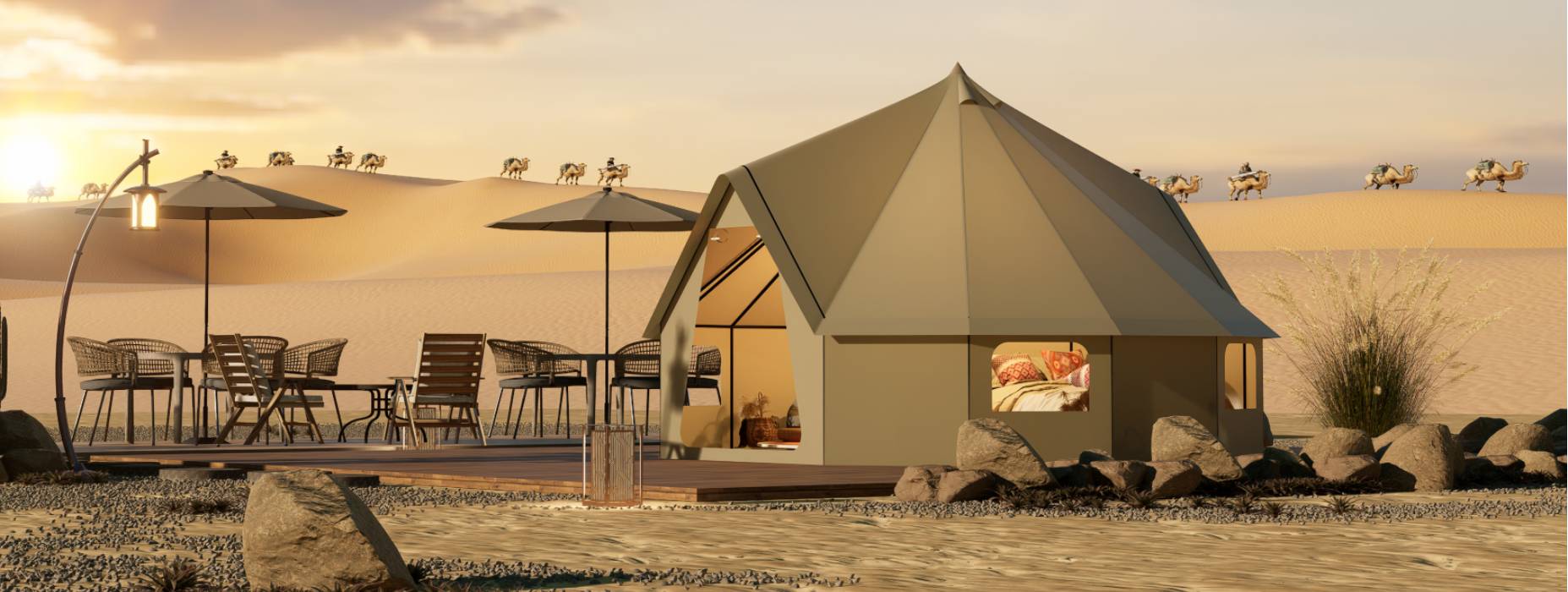 东兴市露营酒店帐篷产品